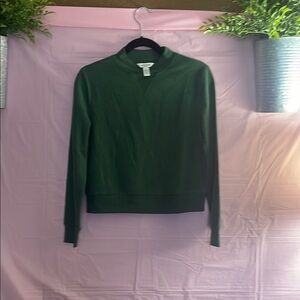 Green Crewneck Sweater